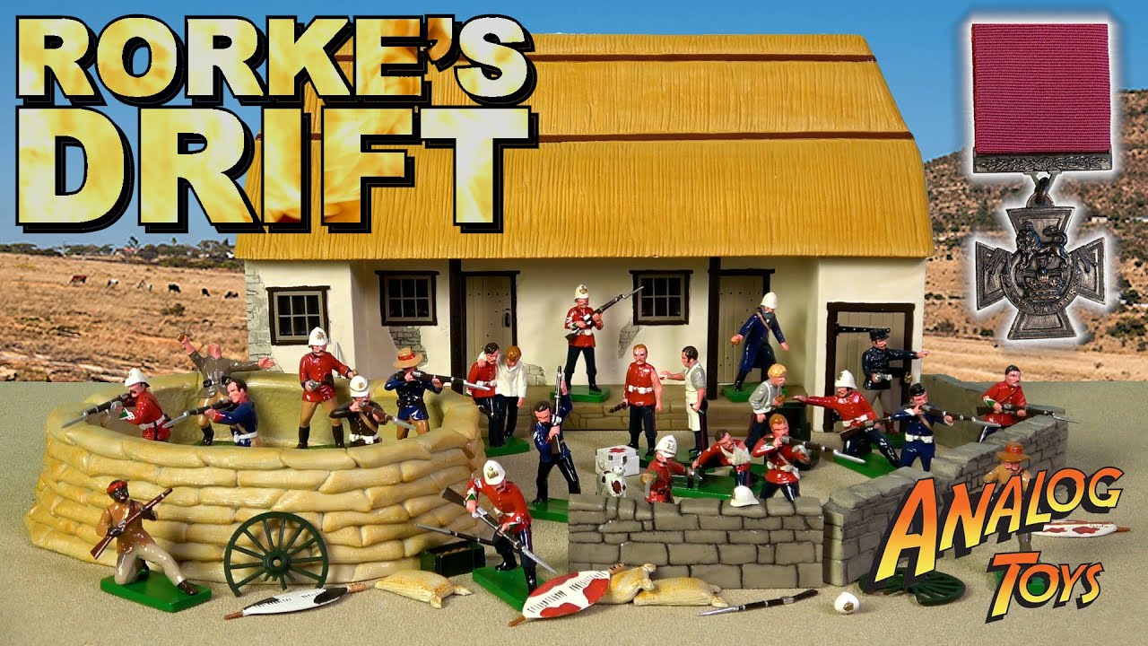 Rorke&rsquo;s Drift | Zulu War Toy Soldiers from Trophy Miniatures of Wales