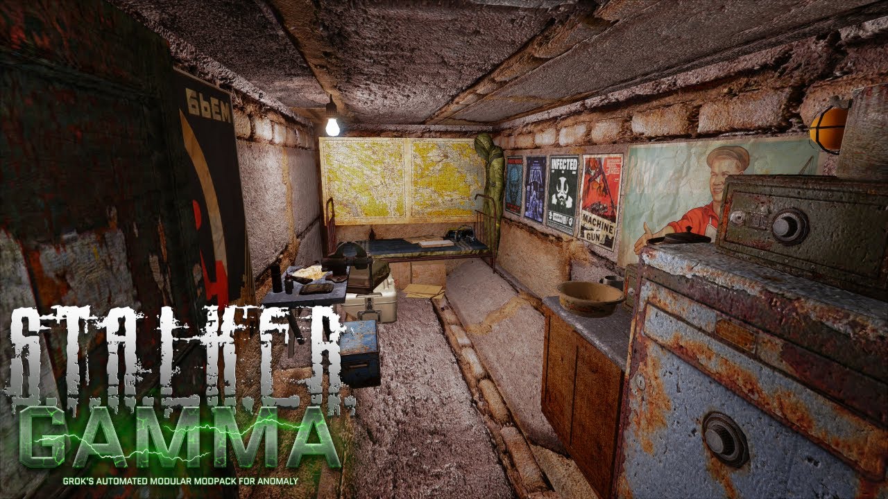 Stalker Anomaly GAMMA - My Hideouts