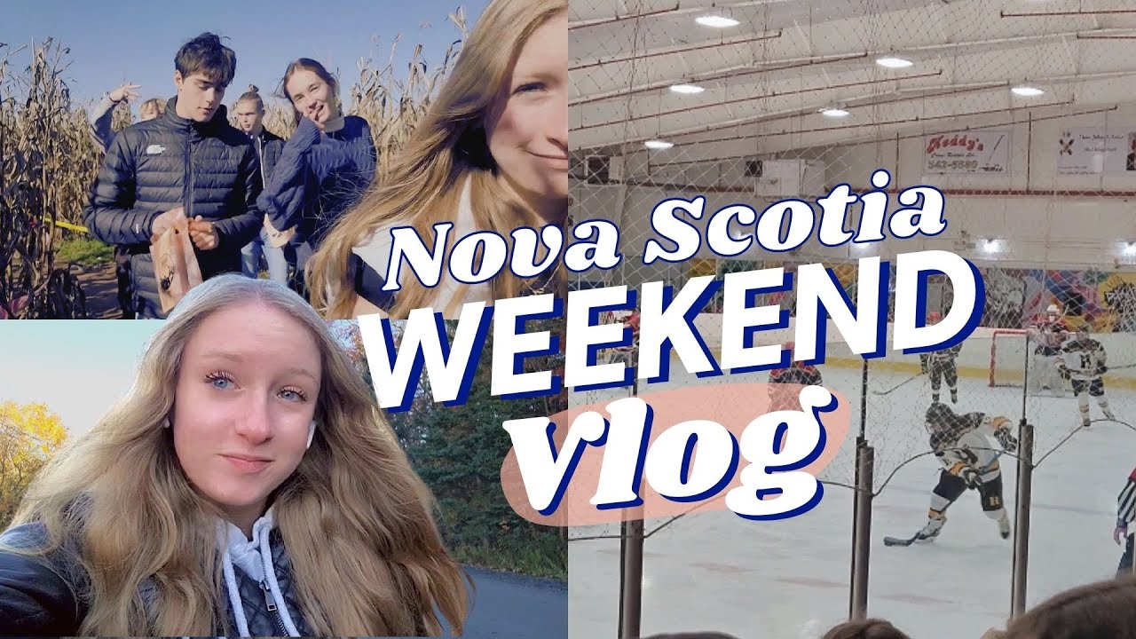 My WEEKEND IN NOVA SCOTIA: Hockey, Football Game... | Schüleraustausch Kanada