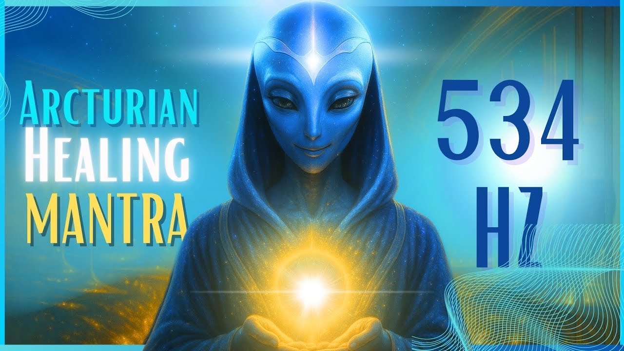 🛸 Arcturian Healing Mantra ✨ 534Hz DNA Repair & Deep Energy Activation