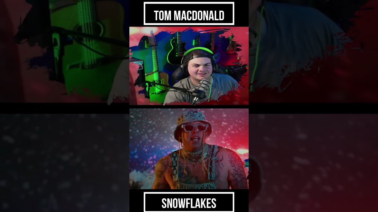 Tom Macdonald  - Snowflakes Reaction #hog #tommacdonald #snowflakes #reaction #music #musicreactions
