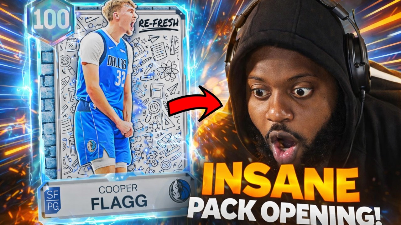 I SPENT MY LAST TRYING To PULL 100 OVR COOPER FLAGG | RE-FRESH Pack Opening NBA 2K26 MyTeam