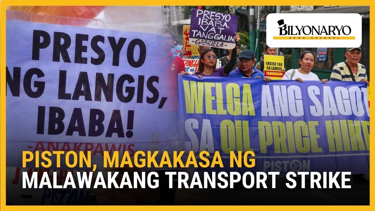 PISTON, magkakasa ng malawakang transport strike dahil sa oil price surge | Agenda
