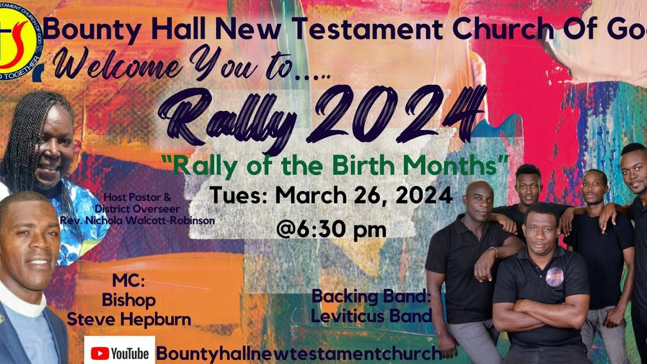 Bounty Hall N.T.C.O.G RALLY- Bishop. Steve Hepburn (PART 2)