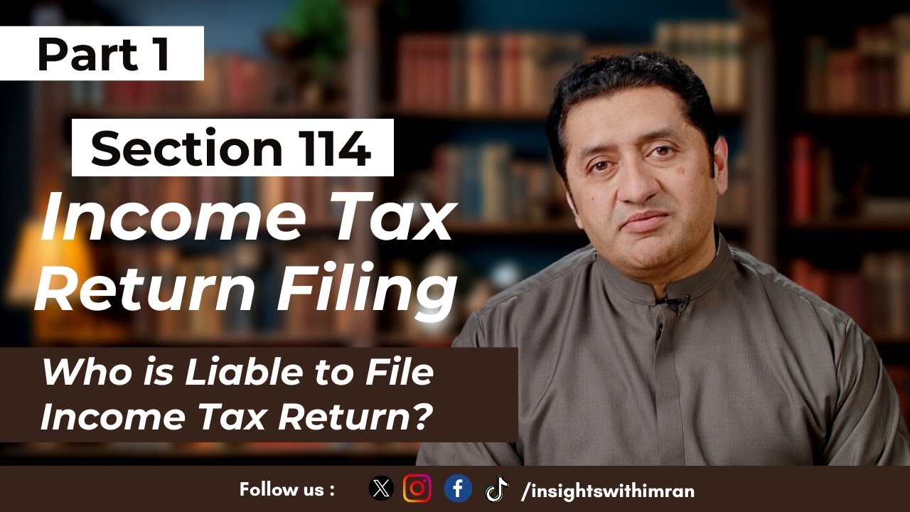 FBR Income Tax Return Filing in Pakistan Explained | Salaried Person & Businesses by Imran | Part 1