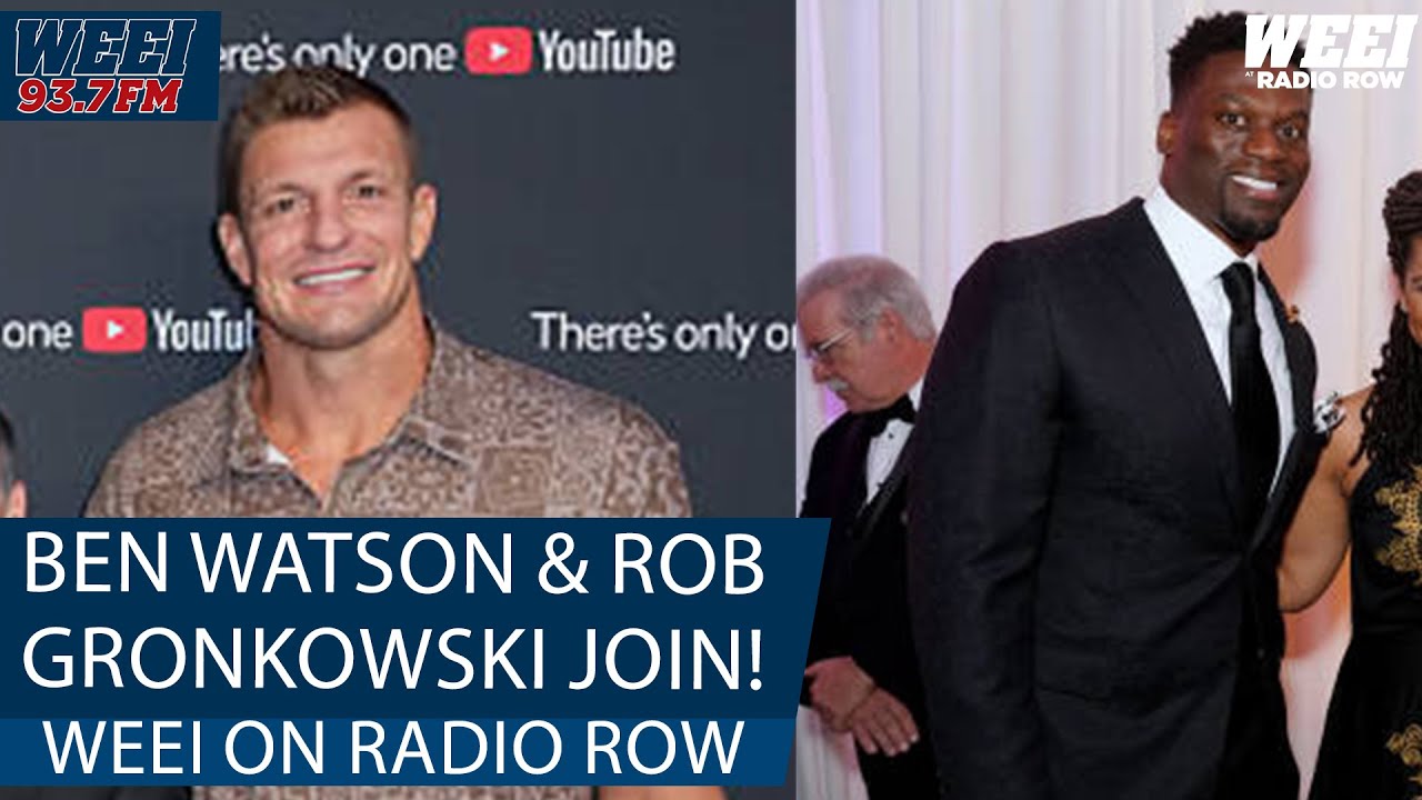 Former Patriot Tight Ends Rob Gronkowski and Ben Watson join to preview Patriots & Seahawks | WEEI