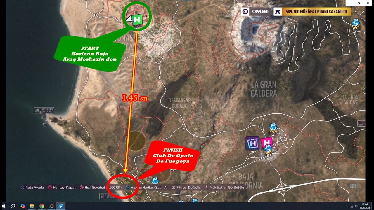 FORZA HORIZON 5- Baja Araç Merkezin de, Club De Opalo De Fuego ya.. #forzahorizon5  #ps5 #games