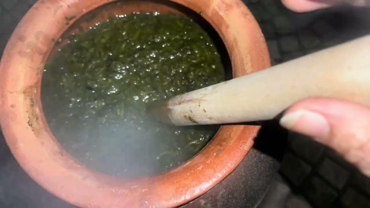 Sarso da saag on chulha
