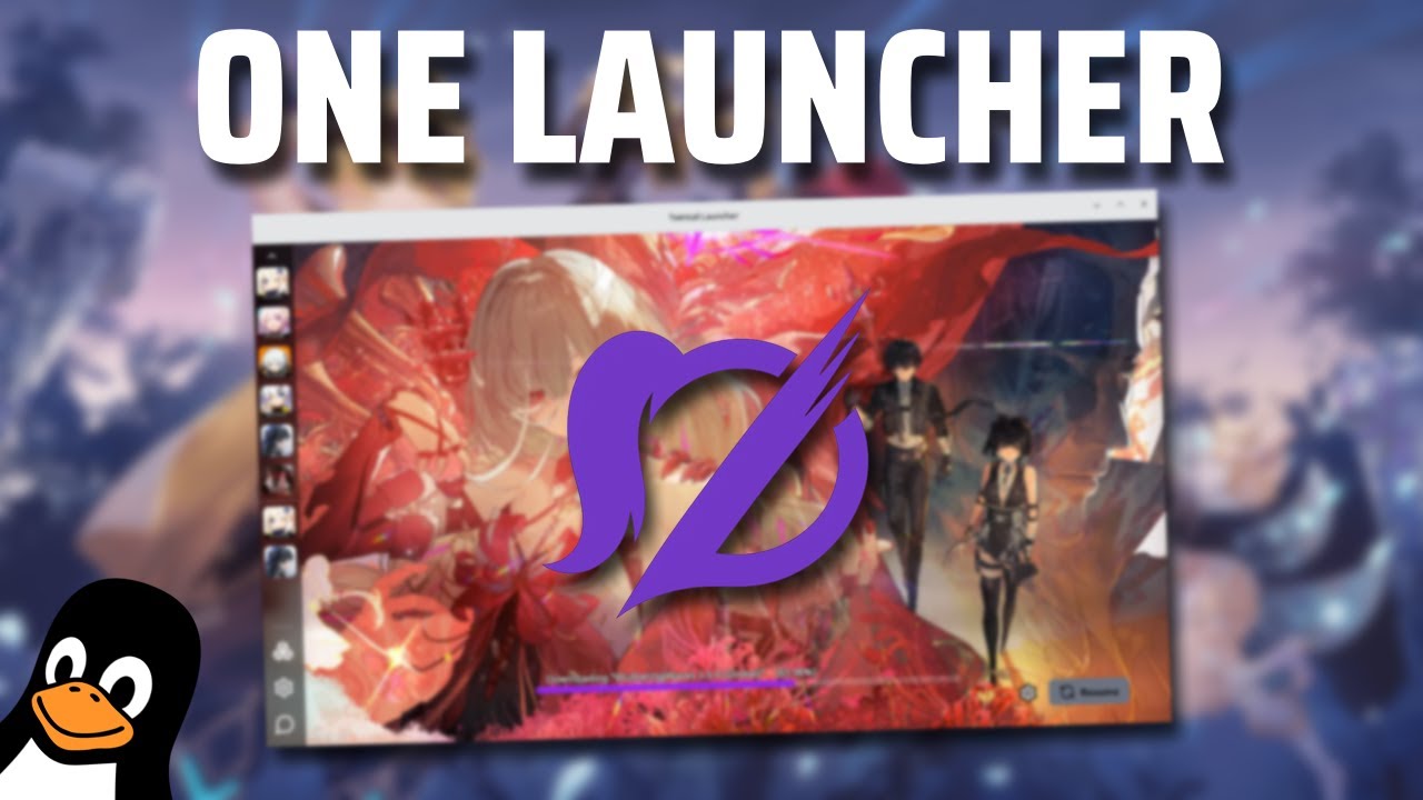 The easiest Anime game launcher for Linux!