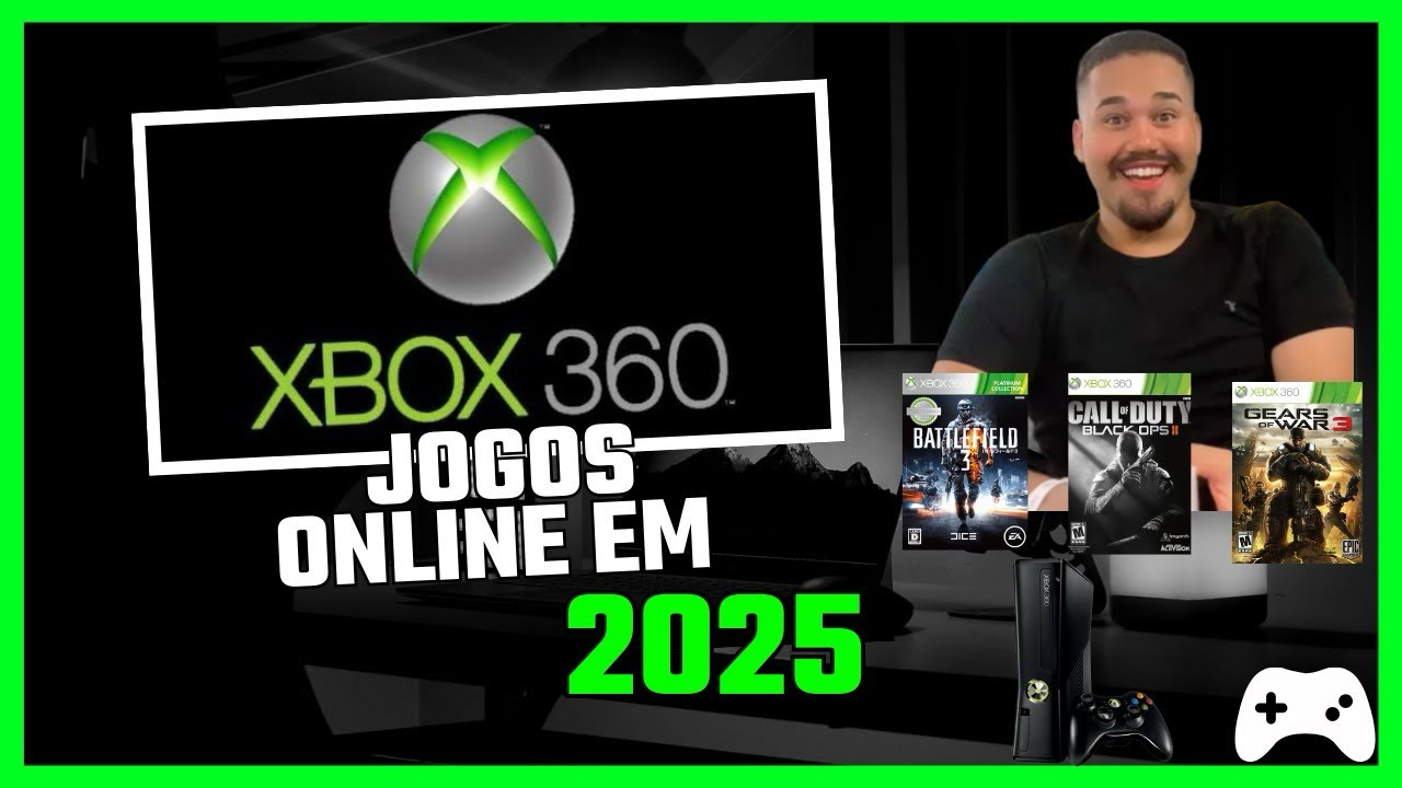JOGOS ONLINE PARA XBOX 360 EM 2025 !