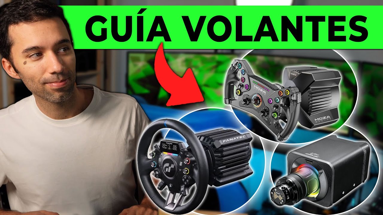 ¿Qué VOLANTES y Bases Direct Drive COMPRAR para Simracing?⭕️Mis recomendaciones para tu Simulador