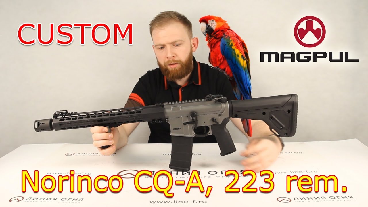 Винтовка Norinco CQ-A 223 rem | Тюнинг и покраска CERAKOTE
