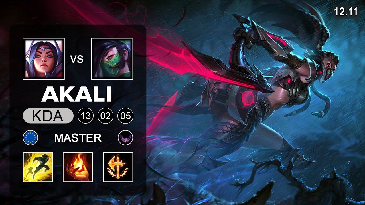 Akali vs Irelia Top - EUW Master - Patch 12.11 Season 12