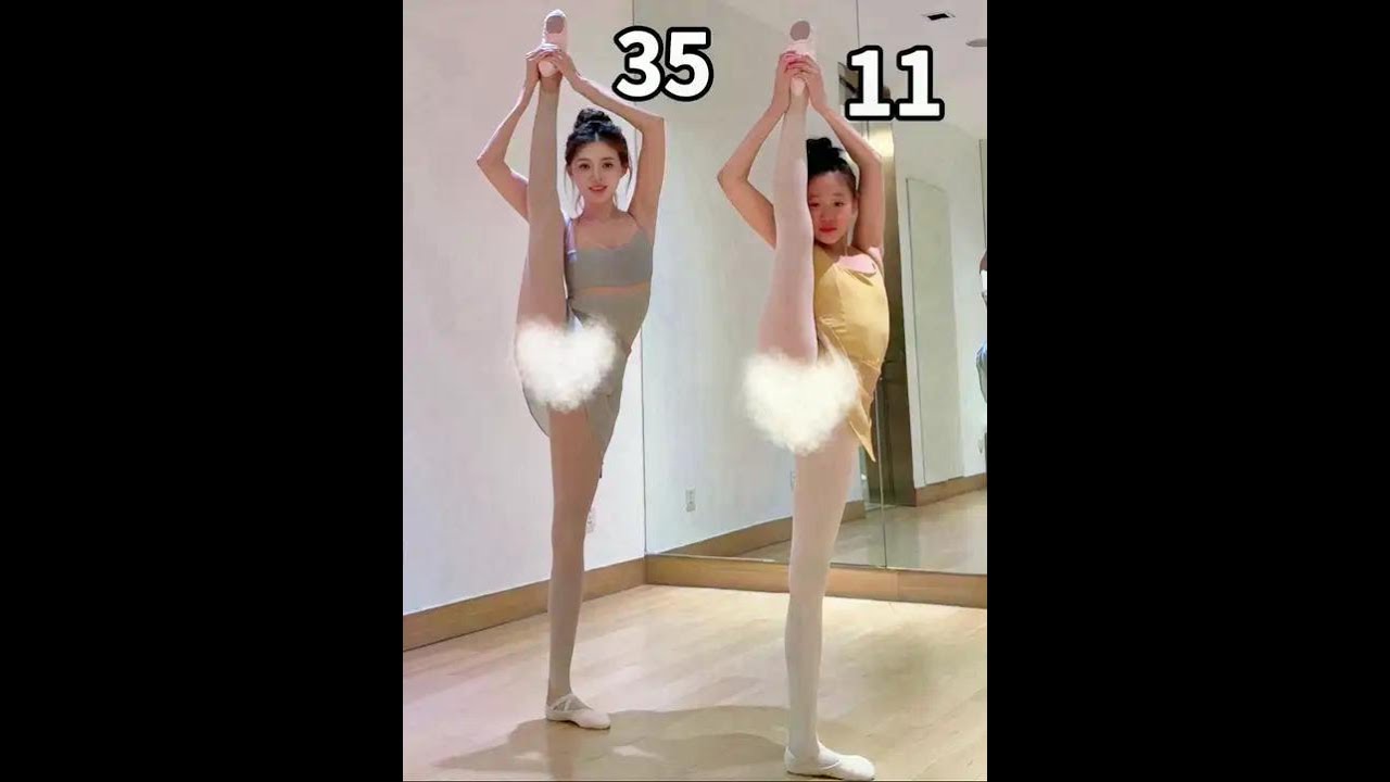 4胎妈妈沉浸式陪女儿练功 #舞蹈生#舞蹈基本功 #母女日常 #少儿舞蹈 #日常练功