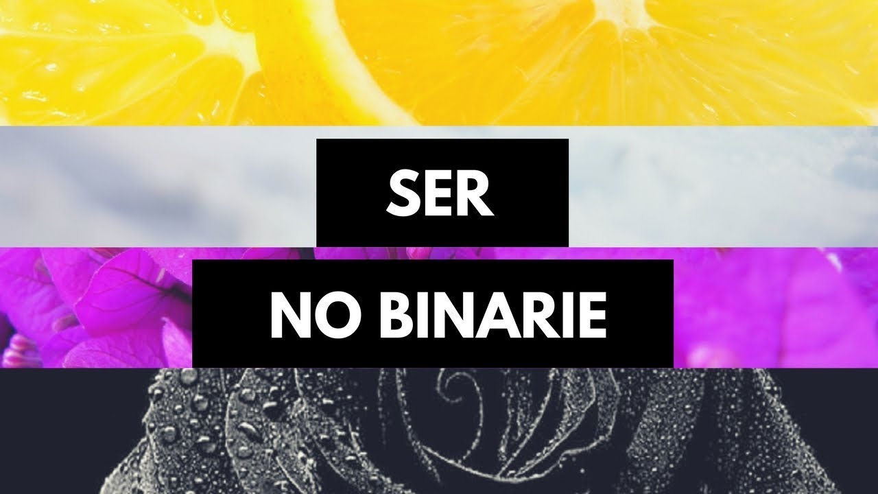 Qué es ser NO BINARIE (géneros no binarios)