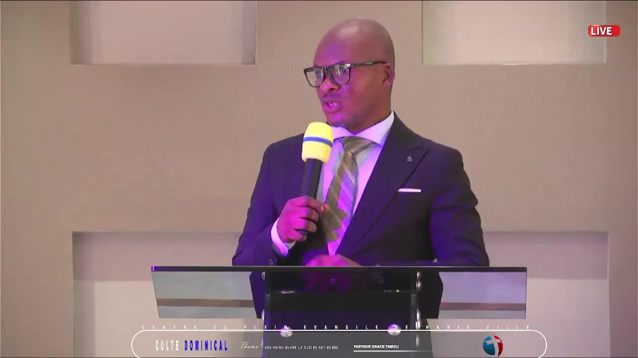 Diffusion en direct de Pasteur ISRAEL KANKOLONGO