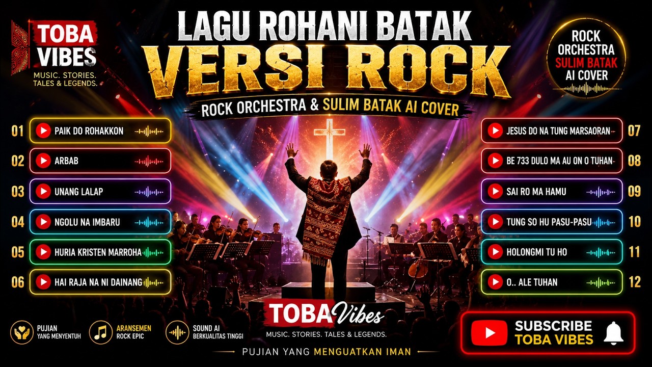 🎹 Simfoni Rohani Batak: Rock Orkestra & Tradisi Sulim Batak Vol 2 🎸 AI Cover
