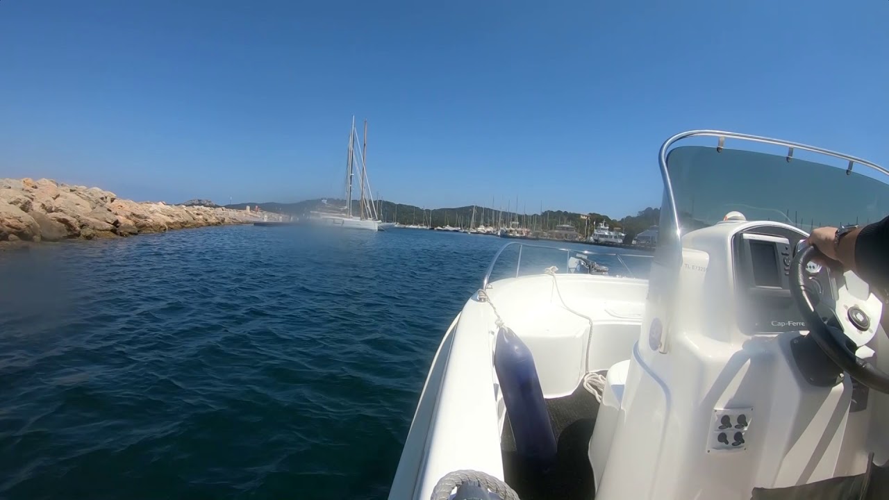 Petite ballade en mer entre Hyères et Porquerolles