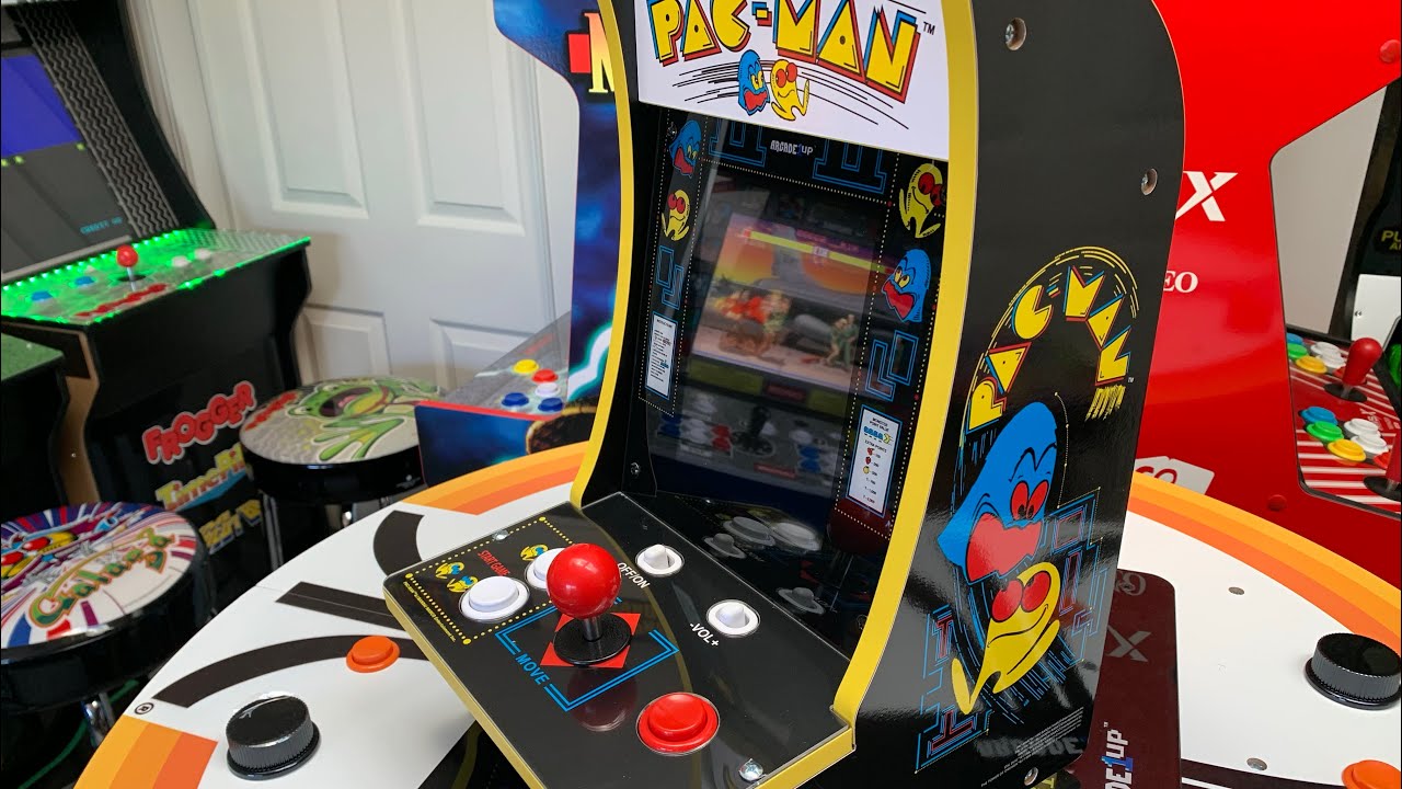 PAC-MAN Arcade1up 5-Game Countercade ПОЛНЫЙ ОБЗОР!