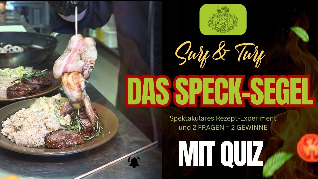 Mittelalter SURF & TURF: Wildschwein trifft Zitronenwachtel! 🏰(+ Gewinnspiel) #rezept  #quiz #chef