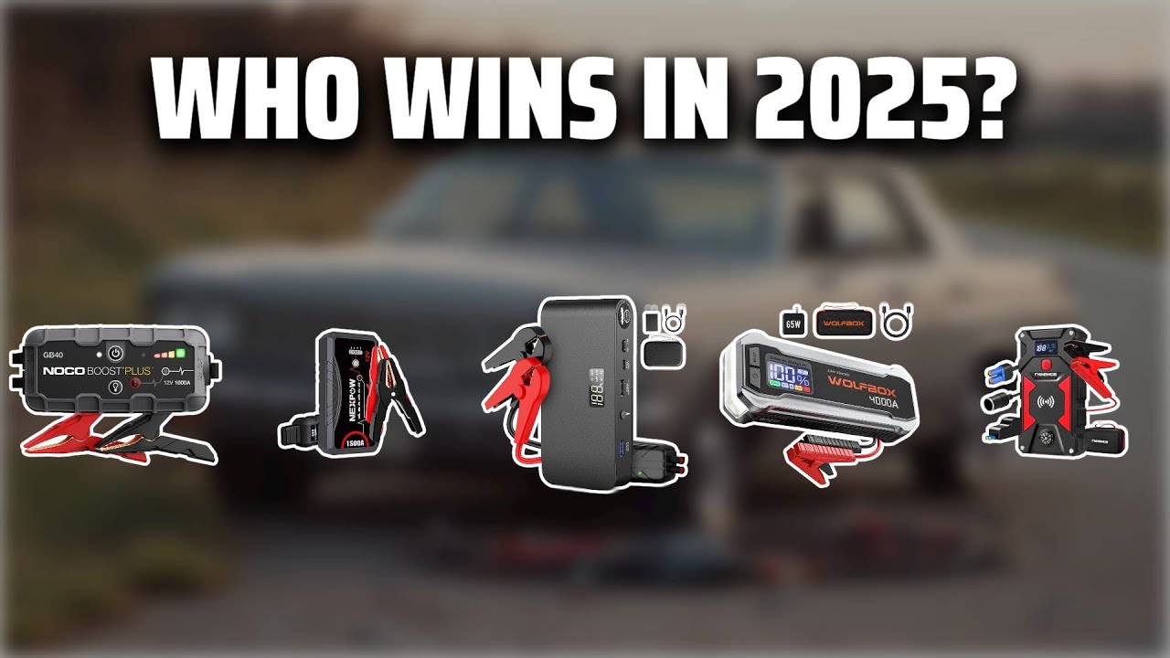 The Top 5 Best Car Jump Starter in 2025 - Must Watch Before Buying!