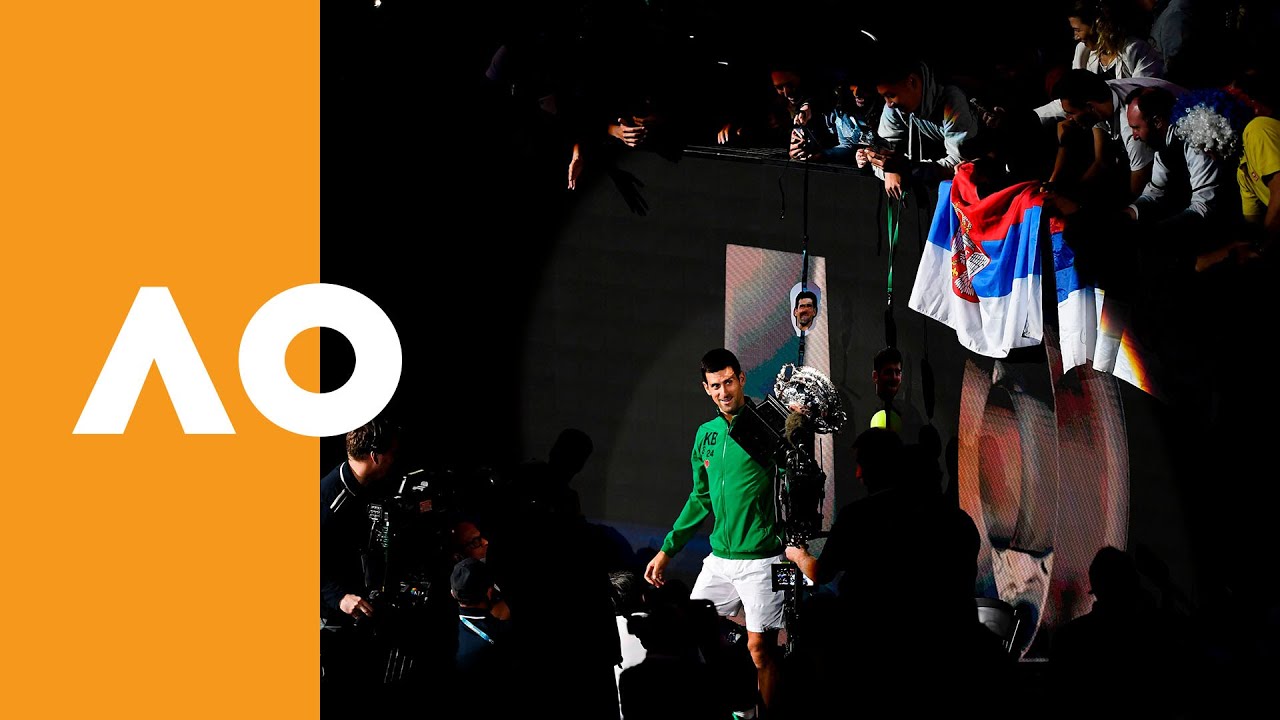 Champions need to eat too! Behind the scenes with Novak Djokovic | Australian Open 2020 Final