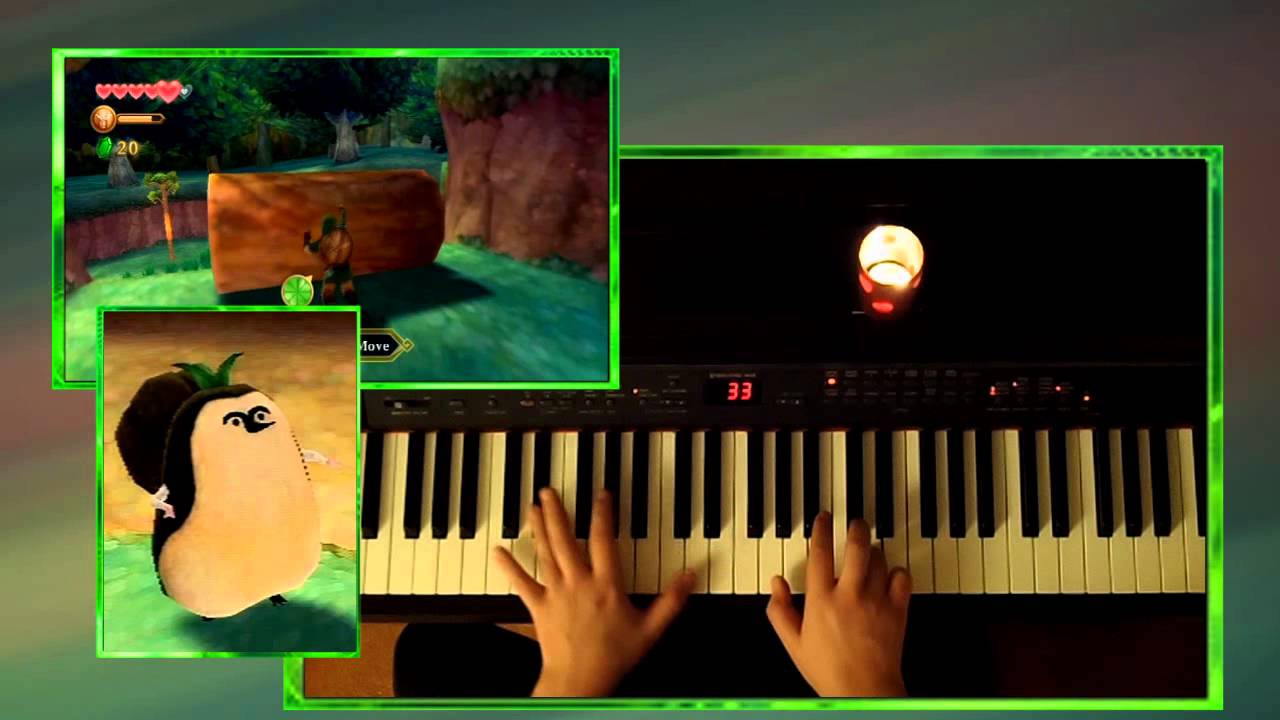 Zelda Skyward Sword - Faron Woods Theme, Piano