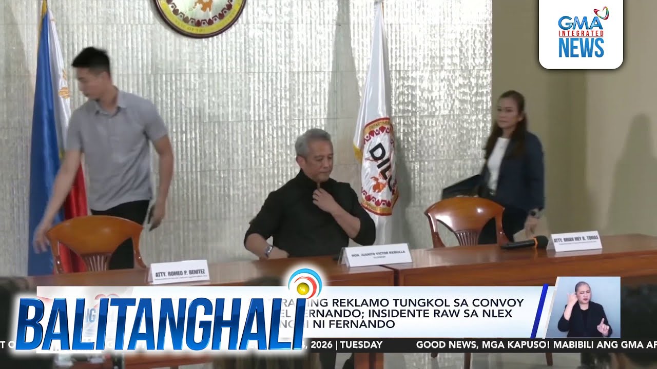 DILG Sec. Remulla - Maraming reklamo tungkol sa convoy ni Bulacan Gov. Fernando... | Balitanghali