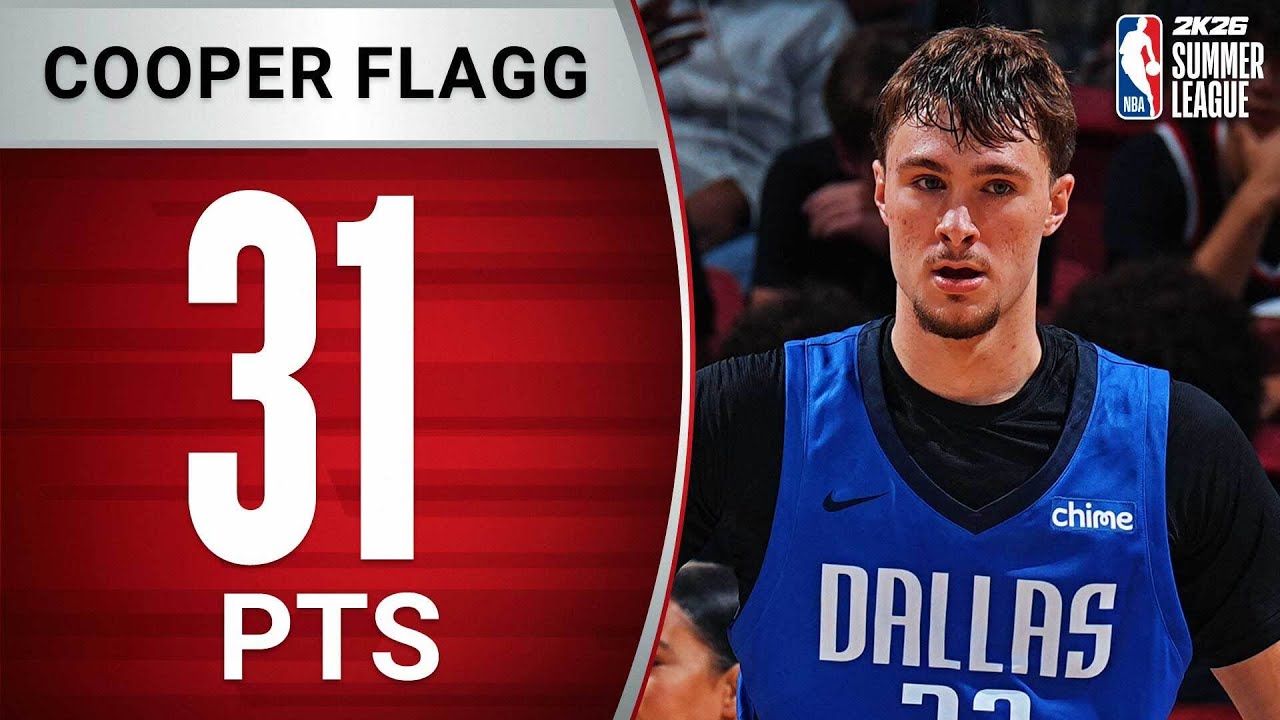 Cooper Flagg Was COOKING In Las Vegas vs Spurs! | July 12, 2025