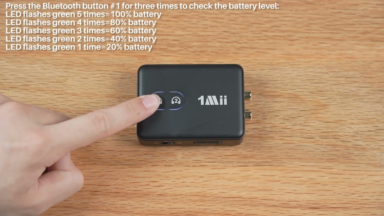 QA2 How to check the battery level of ML301+?