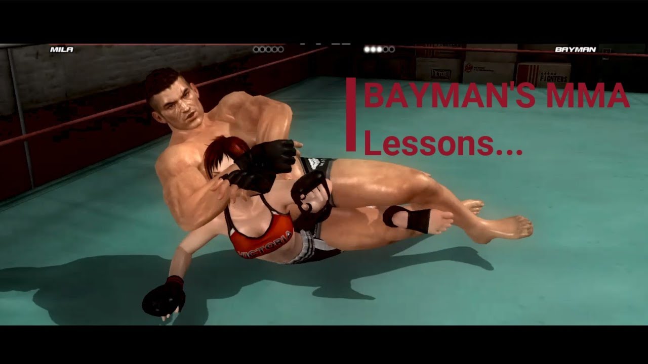 Bayman Gives Mila a Free MMA Lesson | DOA5 Ryona