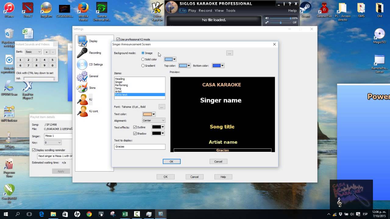 Reproductor Karaoke Profesional para Negocio