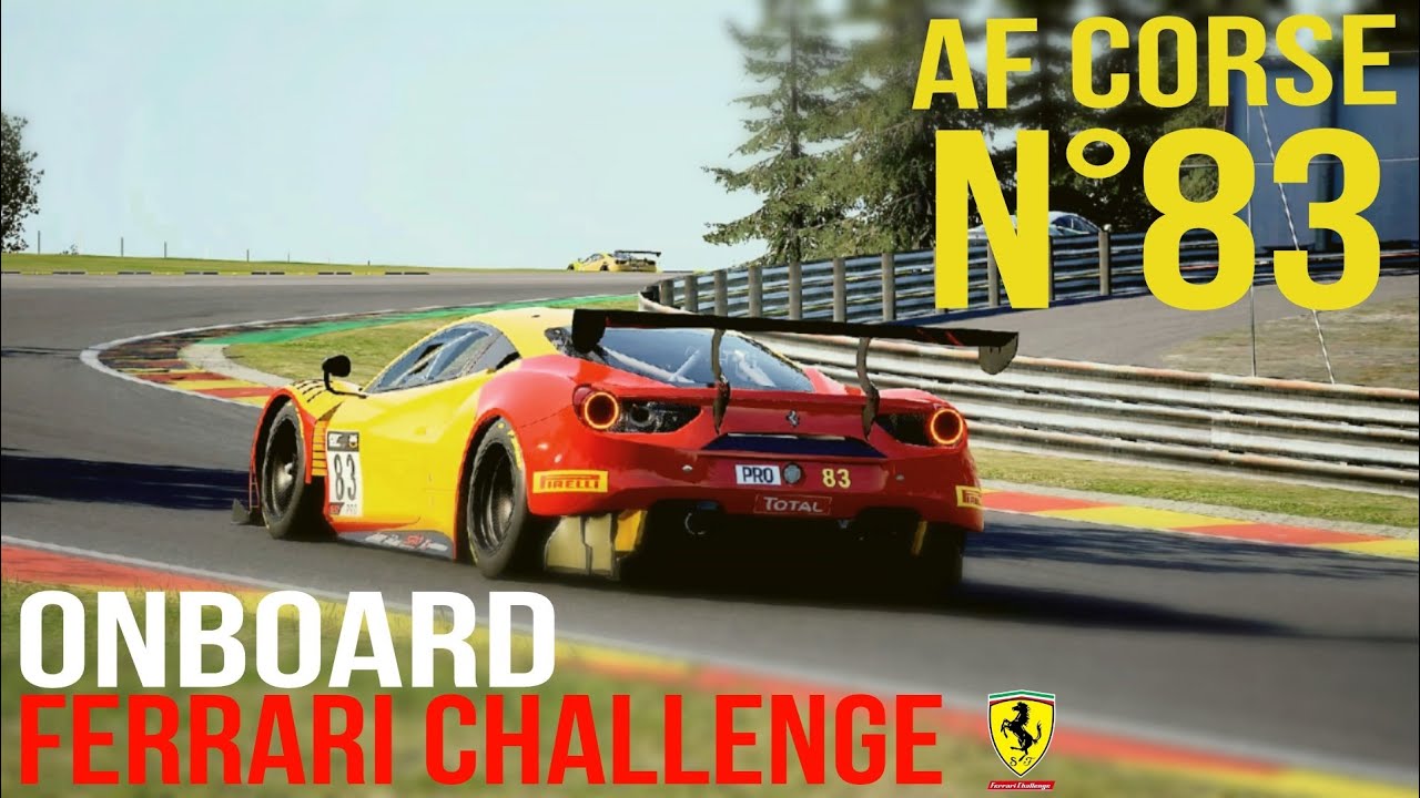Ferrari Challenge - Spa, Race 2 - AF Corse n°83 Onboard