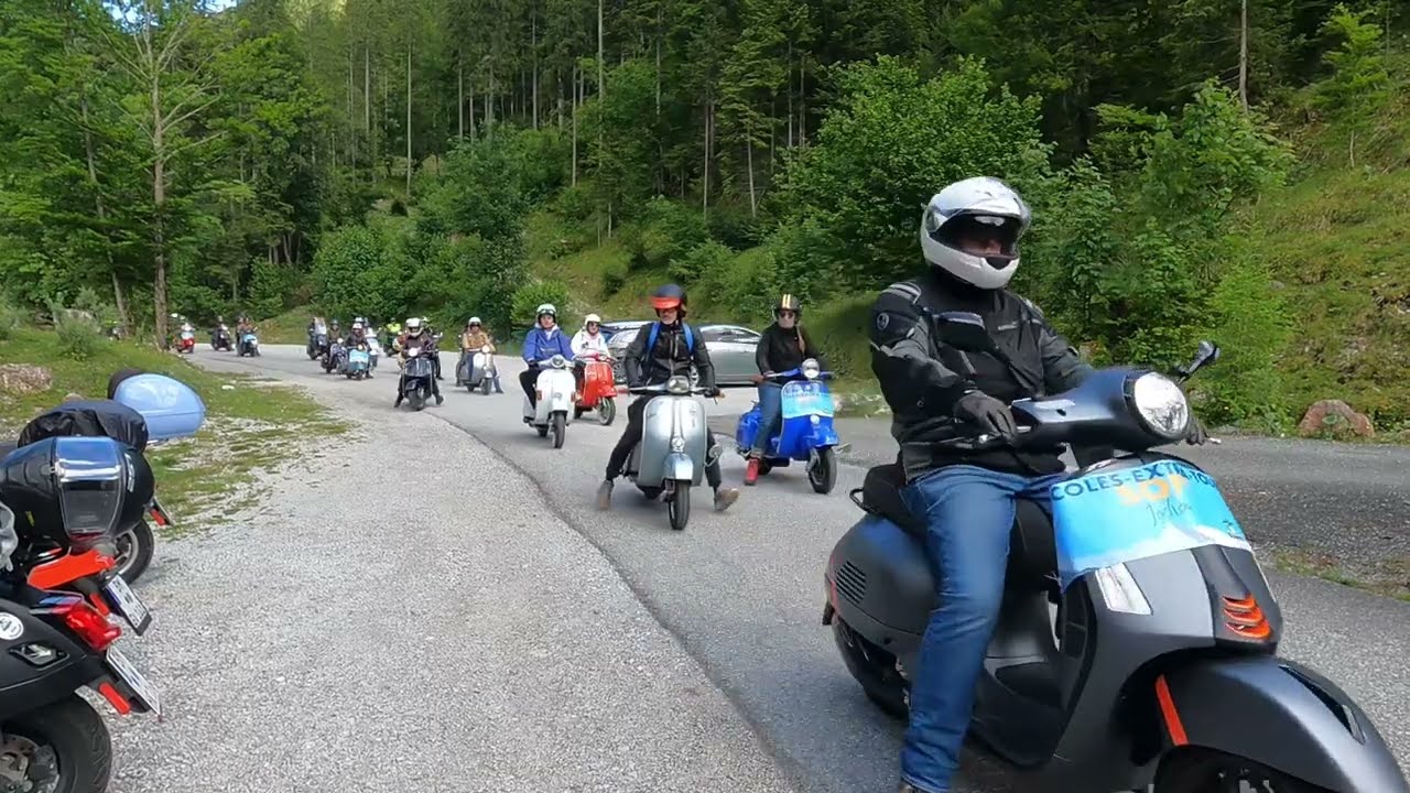 Vespa Alp Days 2024 VAD 24 XTRA Tour Tennalm
