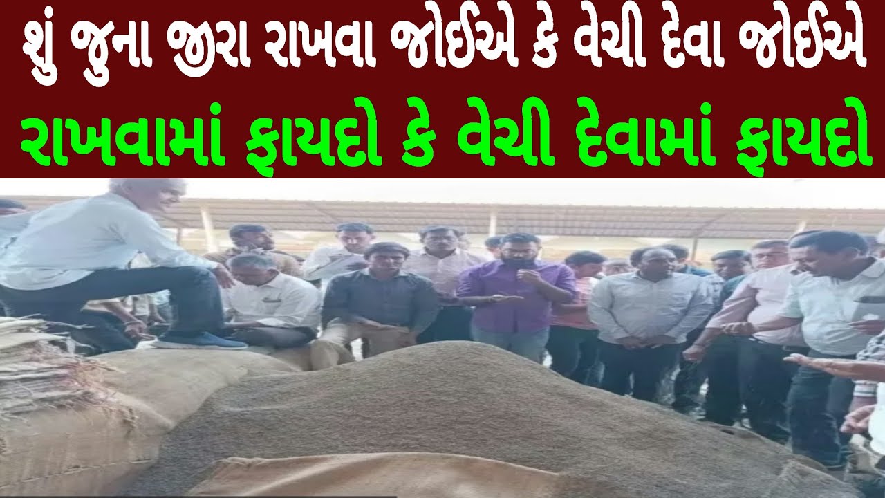 જુના જીરા ક્યાંરે વેચવા , ભાવમાં શું થશે, જૂનું જીરુ,old jira keb bache, jira bhave,unzha market 