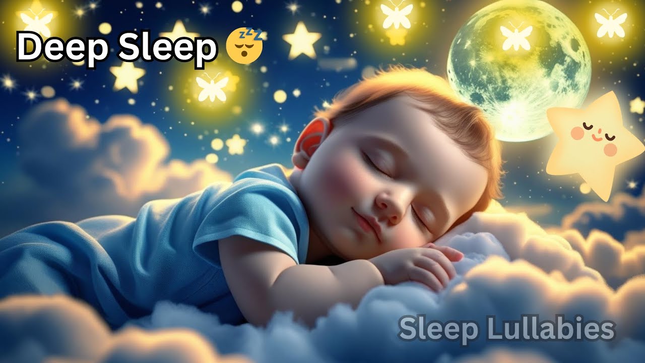 Go To Sleep Lullaby 😴 | How to Calm a Colic Baby & Night Crying – Soothing Baby Sleep Music 👶💤