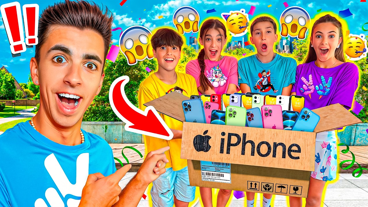 ALGUIEN NOS ENVIA 100 IPHONES 15 GRATIS…*El Calvo ha vuelto?*