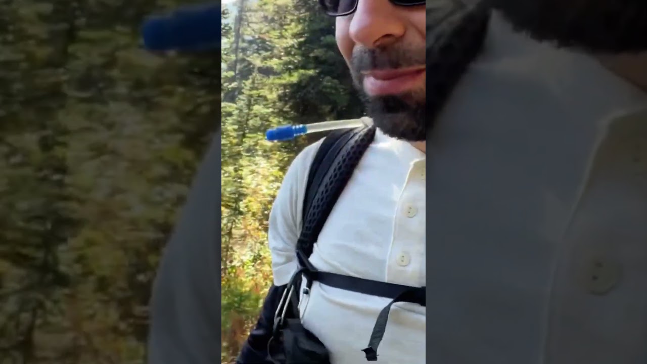 🥾Do You like Hiking Poles #hiking #hikingvlog #backpackingadventure #rockwalltrail #rockymountains