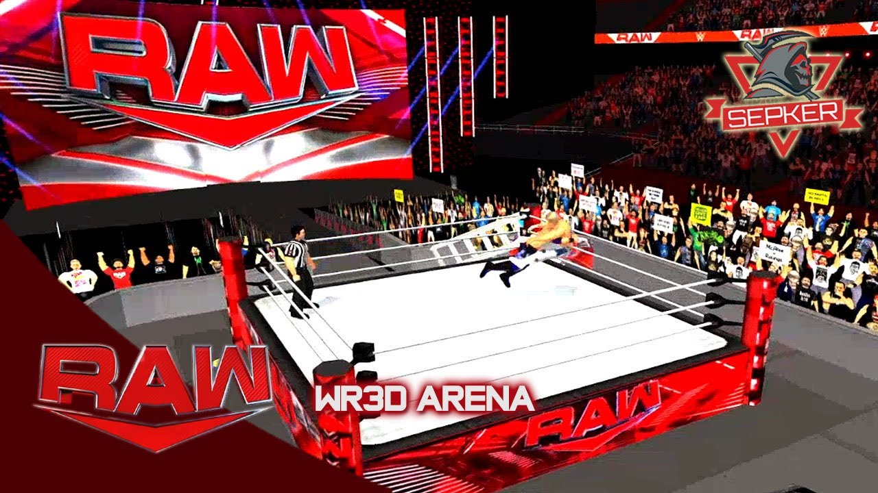 RAW 2022 AFTER WRESTLEMANIA WR3D ARENA BY SEPKER | WR3D REALISTIC ARENA
