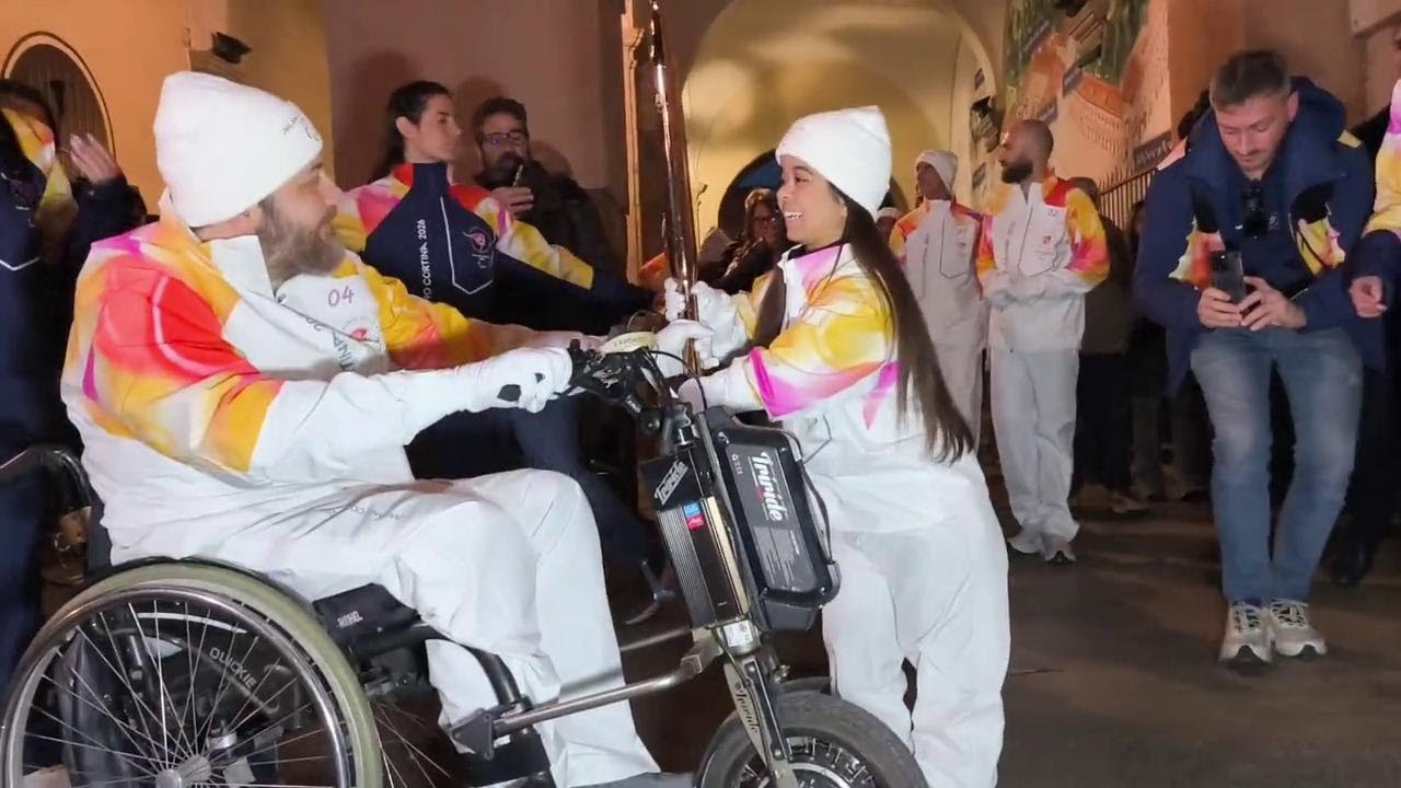 A TORINO la prima tappa del viaggio della TORCIA PARALIMPICIA  verso MILANO-CORTINA 2026