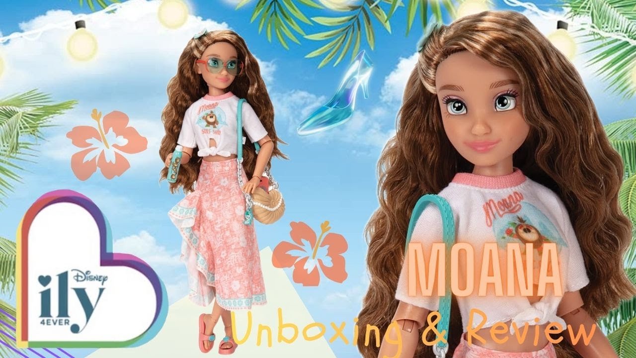 I LOVE MOANA 🌺 | Unboxing & Review ILY 4Ever 2025 | Jakks Pacific