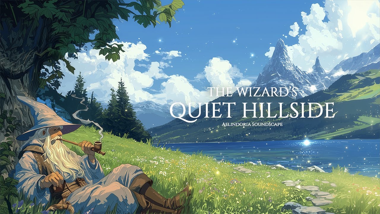Medieval Music for Study & Relaxation | The Wizard&rsquo;s Quiet Hillside