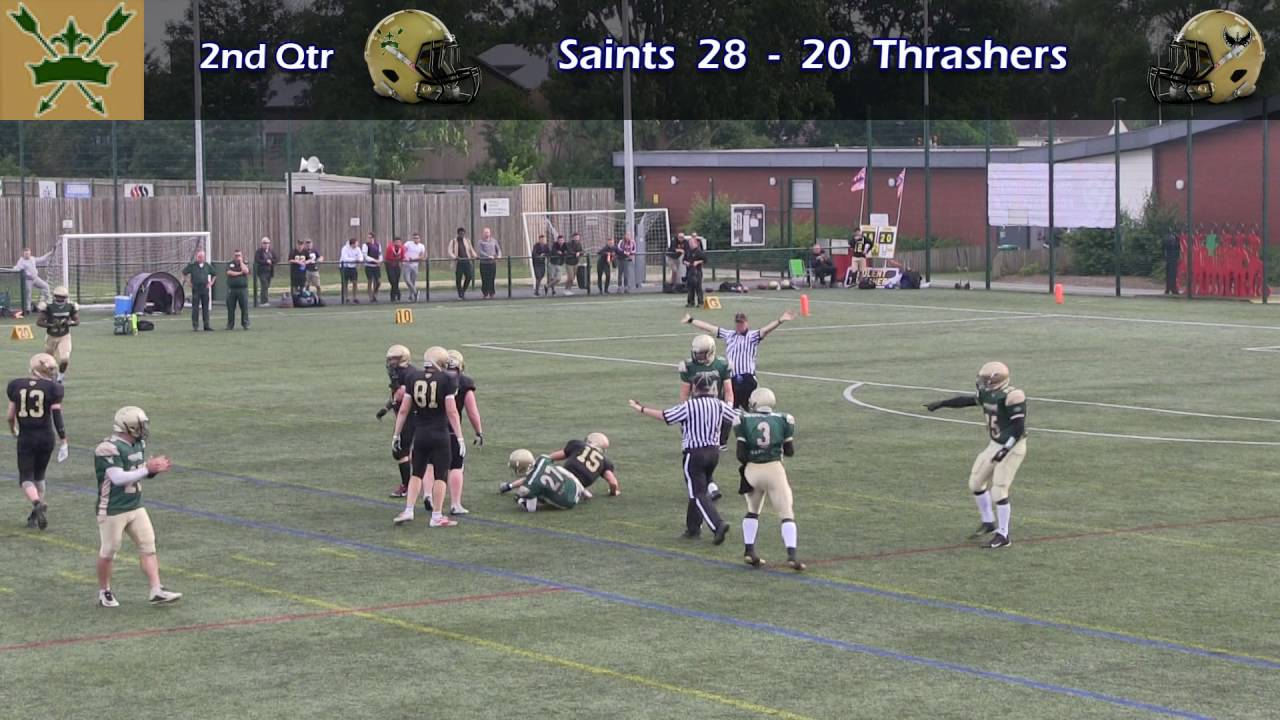 Bury Saints @ Solent Thrashers - SFC Div 1 - 12th June 2016