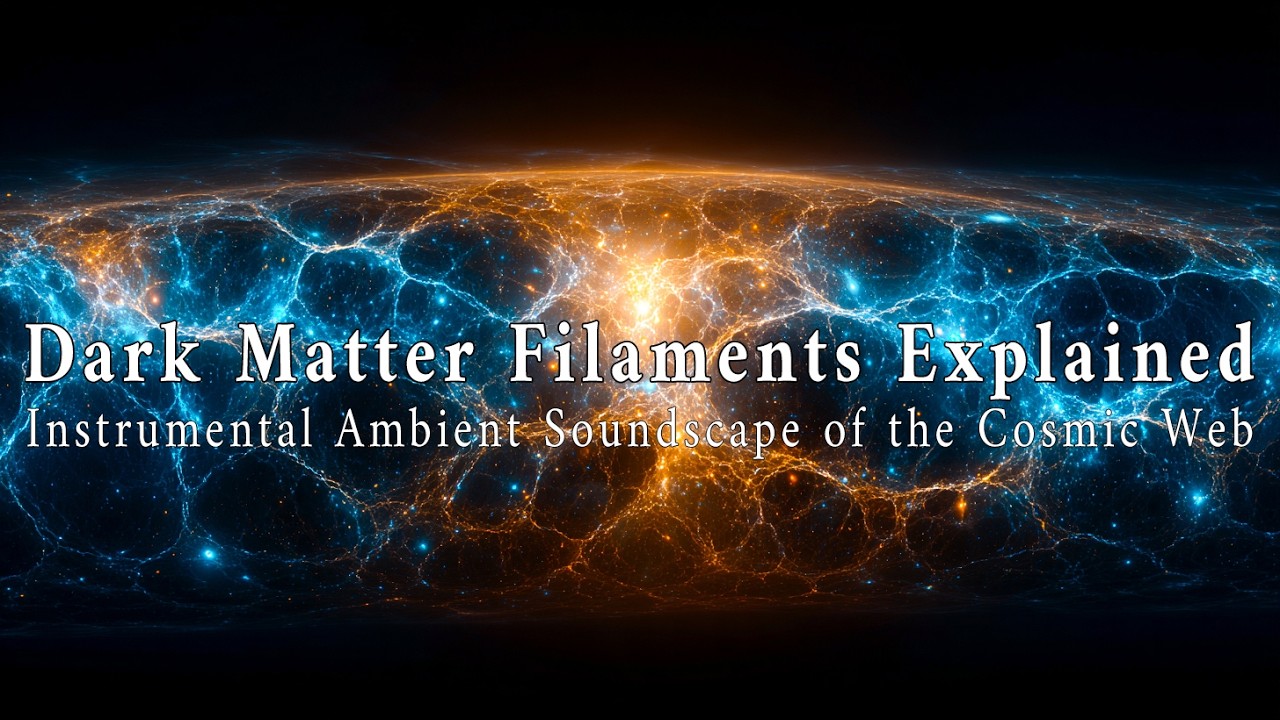 Dark Matter Filaments Explained | Instrumental Ambient Soundscape of the Cosmic Web
