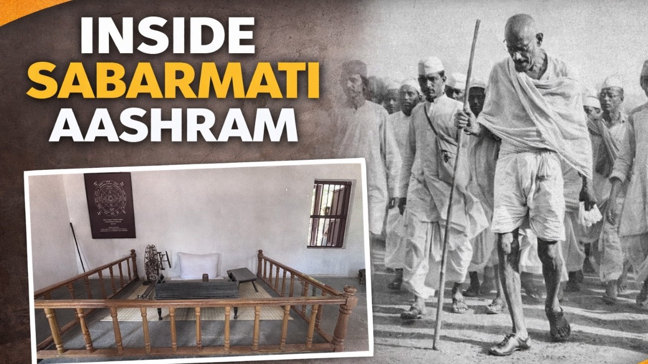 Sabarmati Ashram Ahmedabad | Gandhiji Ashram Tour | Complete History & Peaceful Experience |
