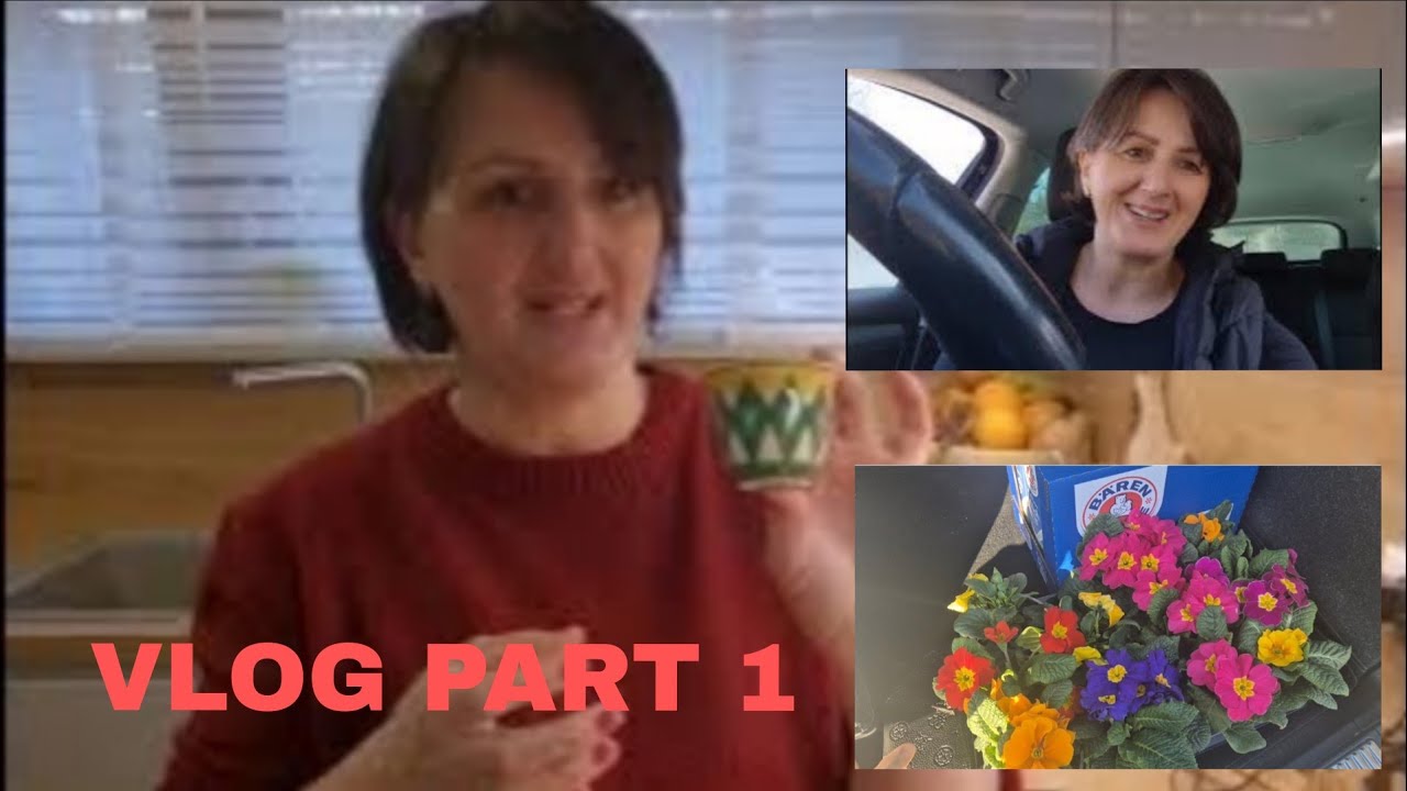 MOJ PRVI VLOG - Sta sam to kupila opet na temu i kupovina cvijeca za proljetnju sadnju😁