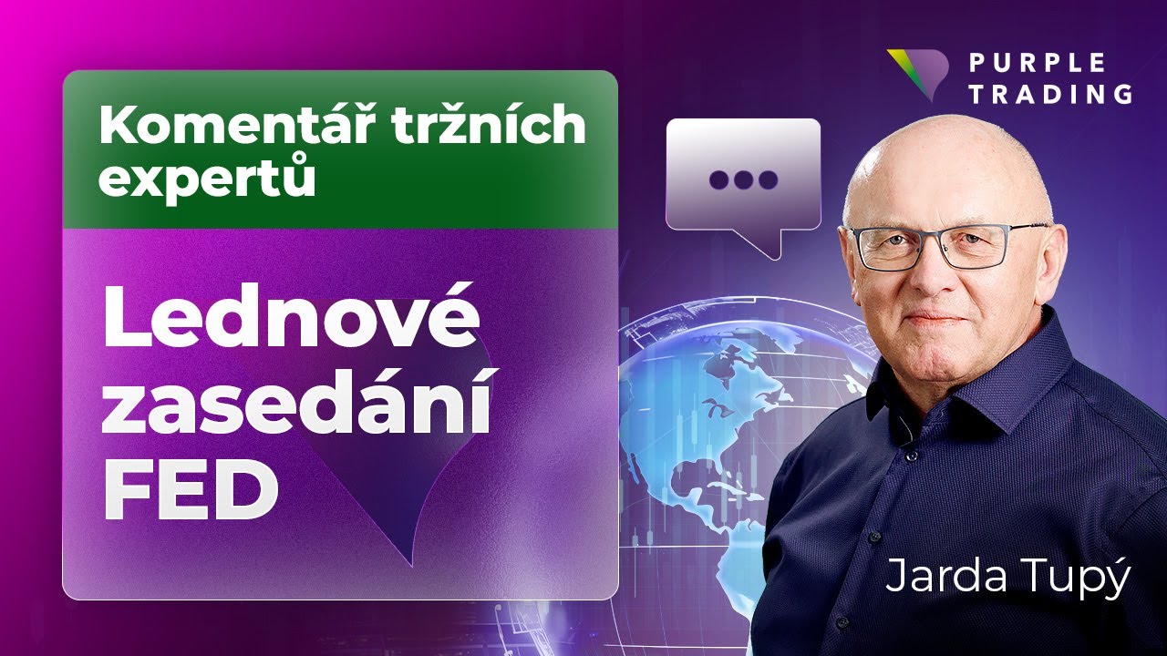 LIVE: Rozbor zasedání FED leden 2026 s Jardou Tupým | Purple Trading