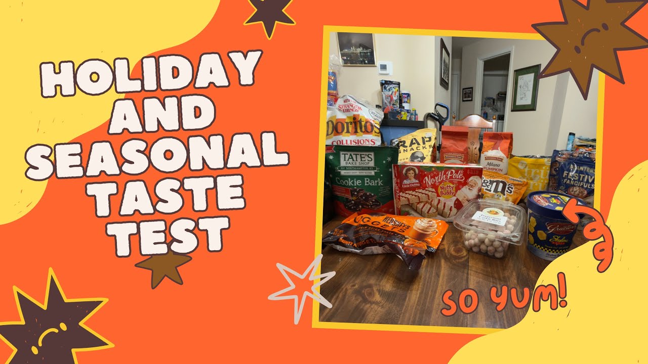 Fun Holiday and Seasonal Treats Taste Test!