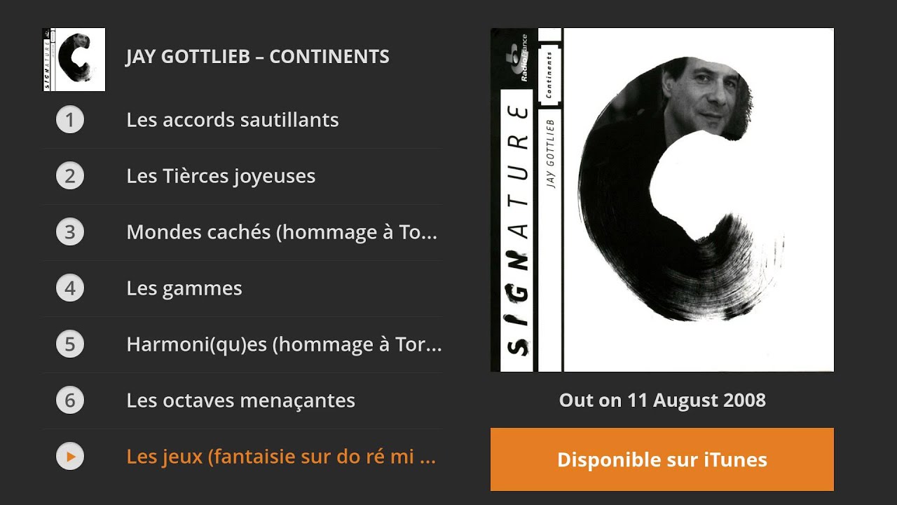 Jay Gottlieb / R&eacute;gis Campo / Beno&icirc;t Delbecq : Continents