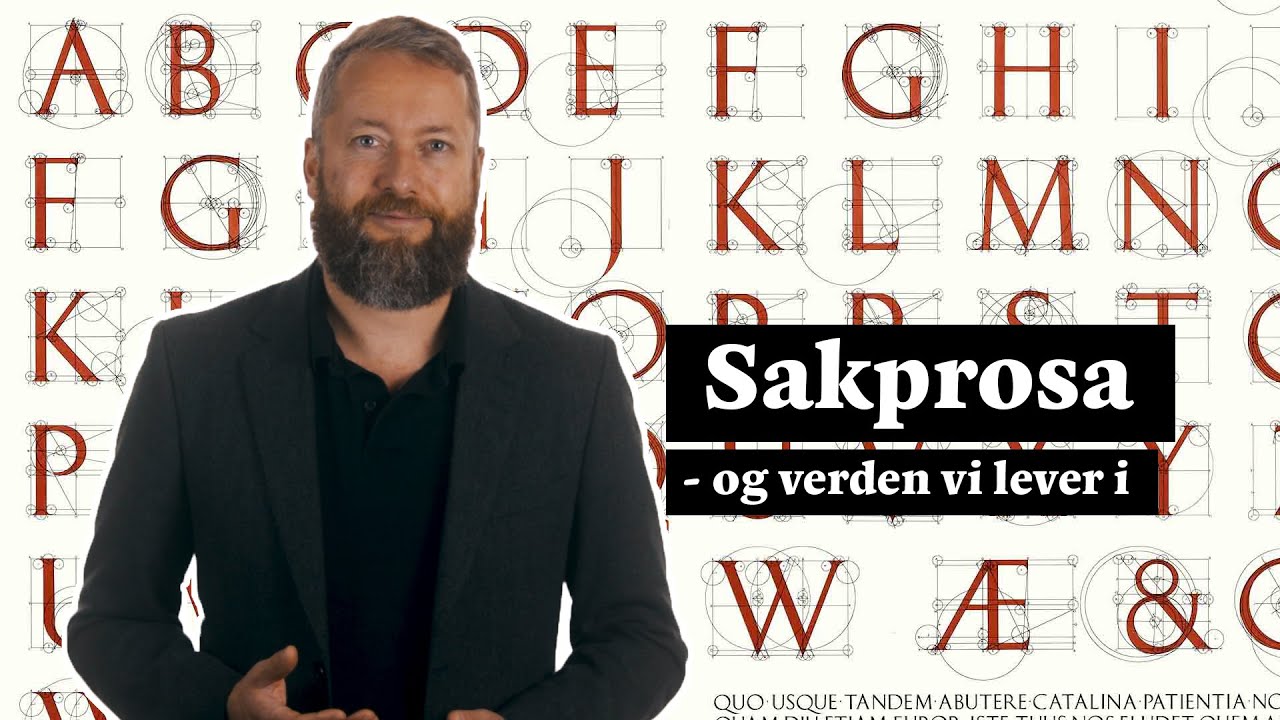 Sakprosa og verden vi lever i